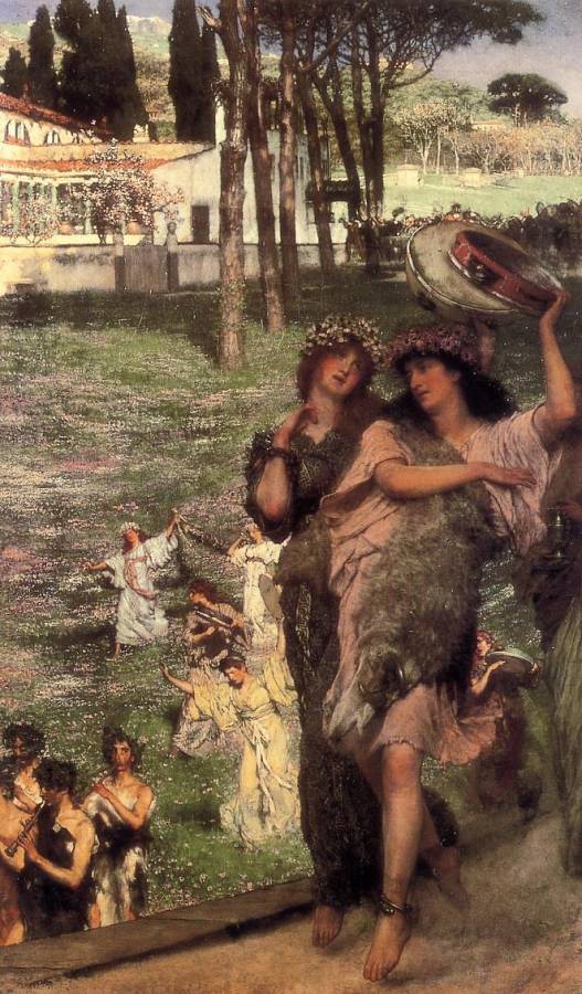 Alma-Tadema Lawrence - Sur la route du Temple de Ceres.jpg